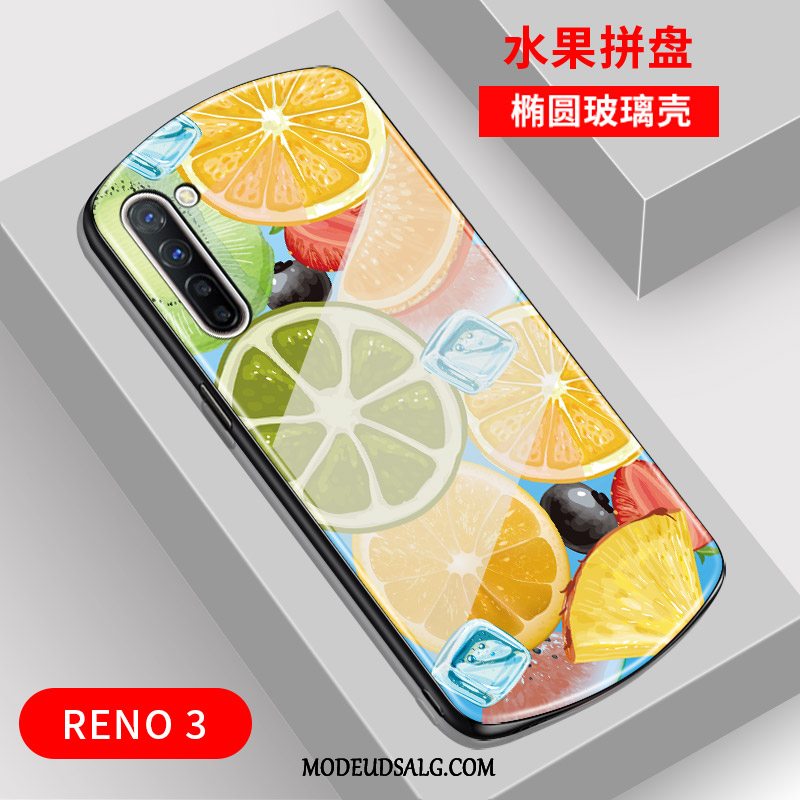 Oppo Reno 3 Etui Trend Anti-fald Spejl Smuk Cirkel