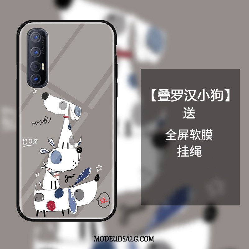 Oppo Reno 3 Pro Etui Anti-fald Alt Inklusive Hvid Smuk Cover