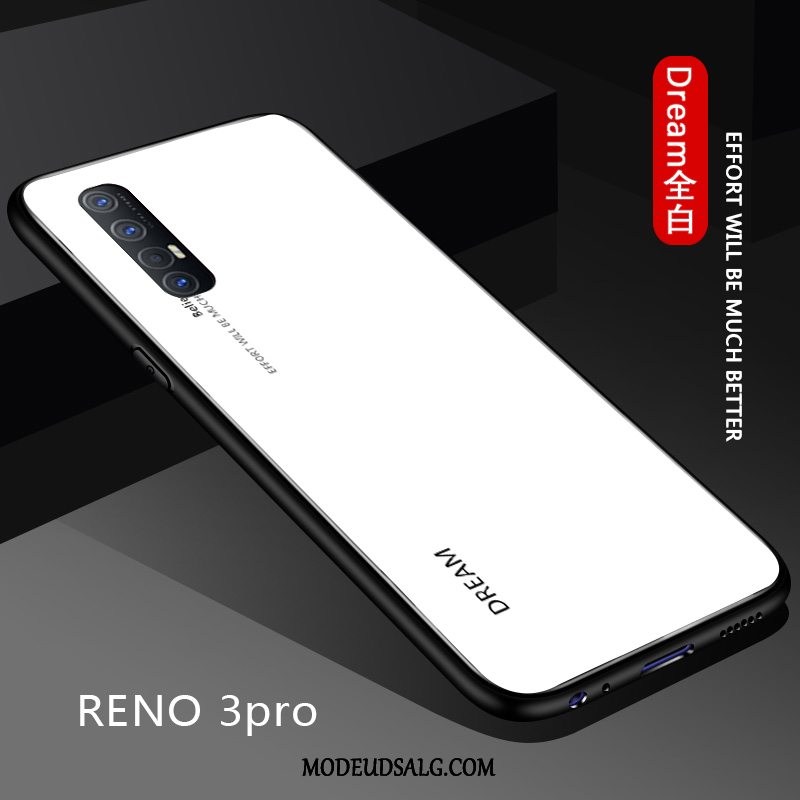 Oppo Reno 3 Pro Etui Anti-fald Beskyttelse Tilpas Silikone Blød