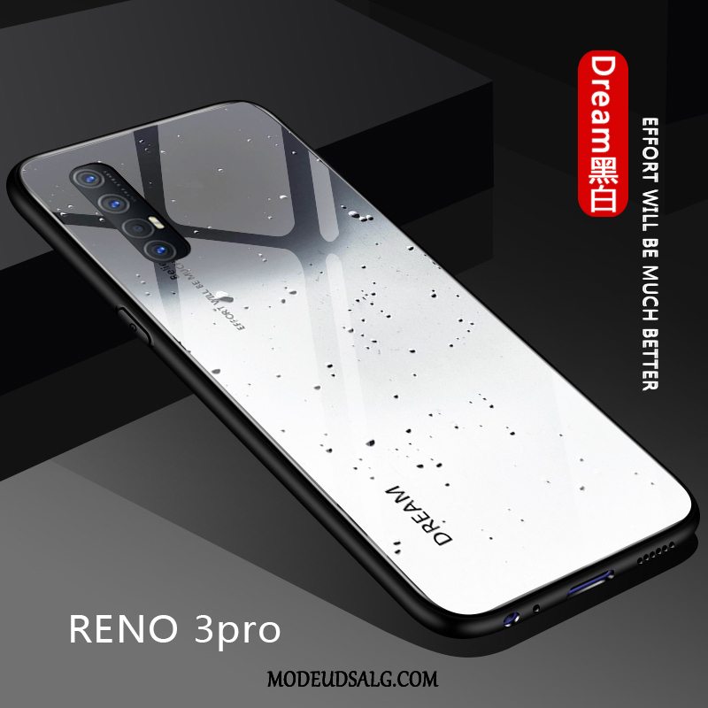 Oppo Reno 3 Pro Etui Anti-fald Beskyttelse Tilpas Silikone Blød