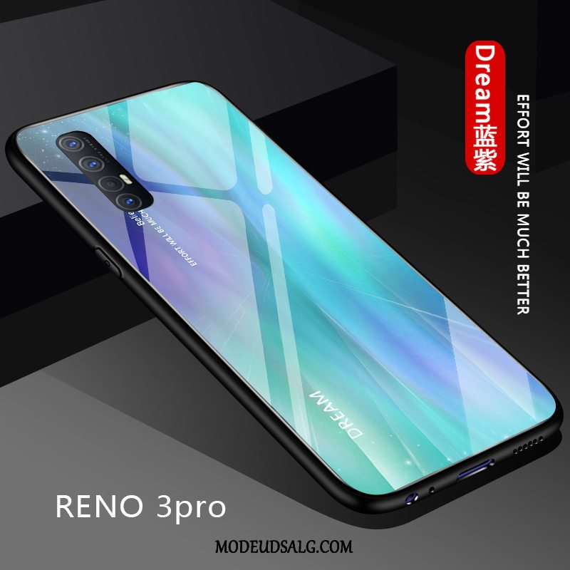 Oppo Reno 3 Pro Etui Anti-fald Beskyttelse Tilpas Silikone Blød