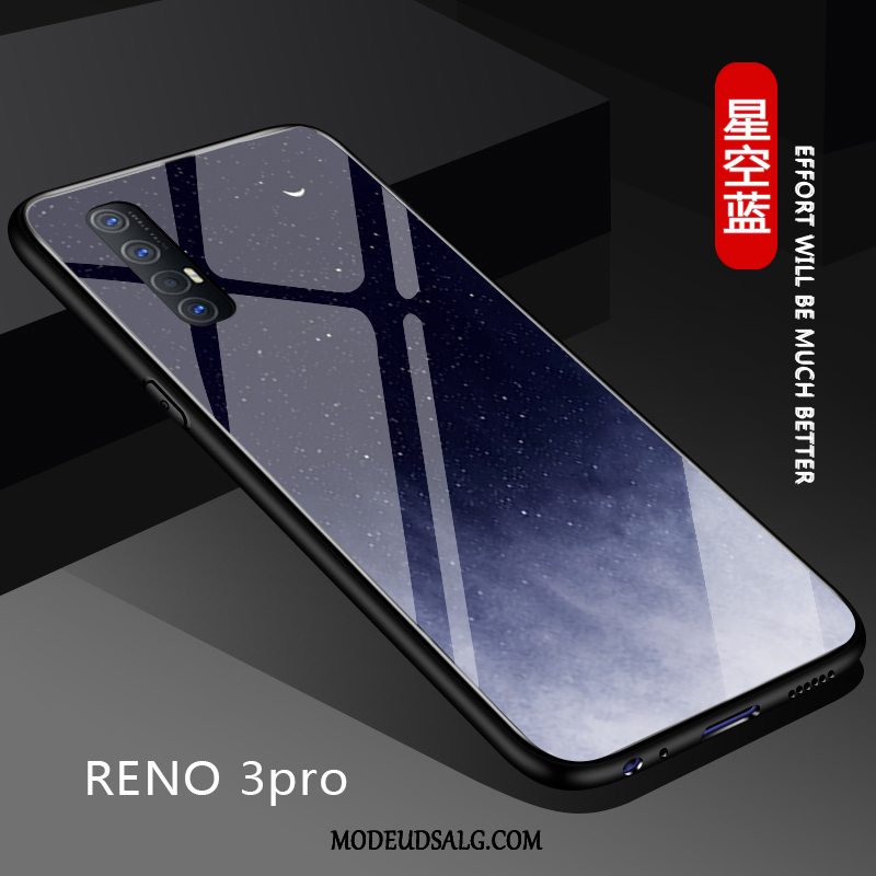 Oppo Reno 3 Pro Etui Anti-fald Beskyttelse Tilpas Silikone Blød