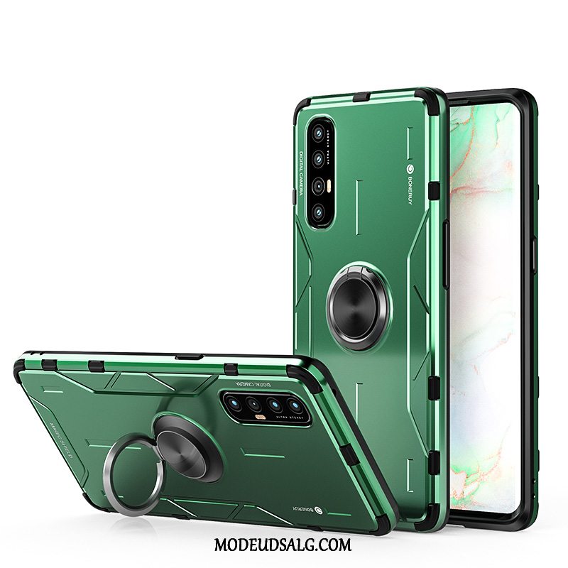 Oppo Reno 3 Pro Etui Beskyttelse Net Red Kreativ Metal Lilla