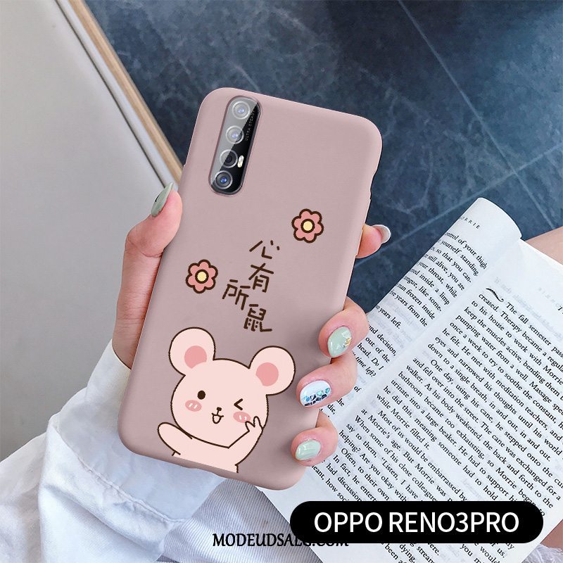 Oppo Reno 3 Pro Etui / Cover Anti-fald Frisk Silikone Beskyttelse