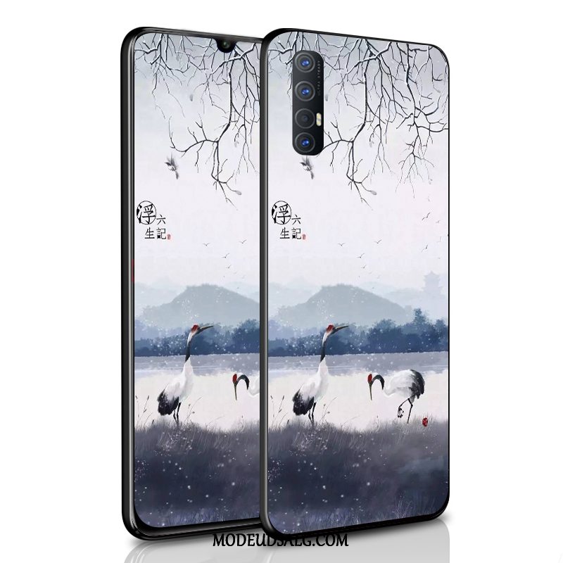 Oppo Reno 3 Pro Etui / Cover Net Red Tilpas Hvid Kreativ Silikone