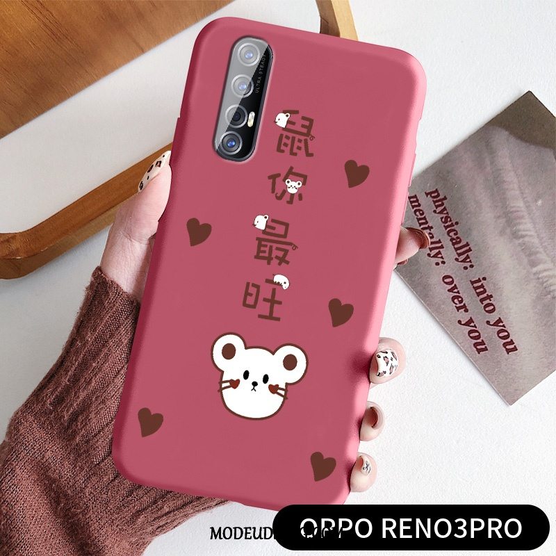 Oppo Reno 3 Pro Etui / Cover Smuk Rotte Frisk Simple