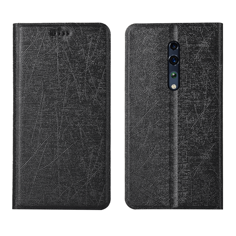 Oppo Reno Z Etui / Cover Anti-fald Lædertaske Beskyttelse Silke