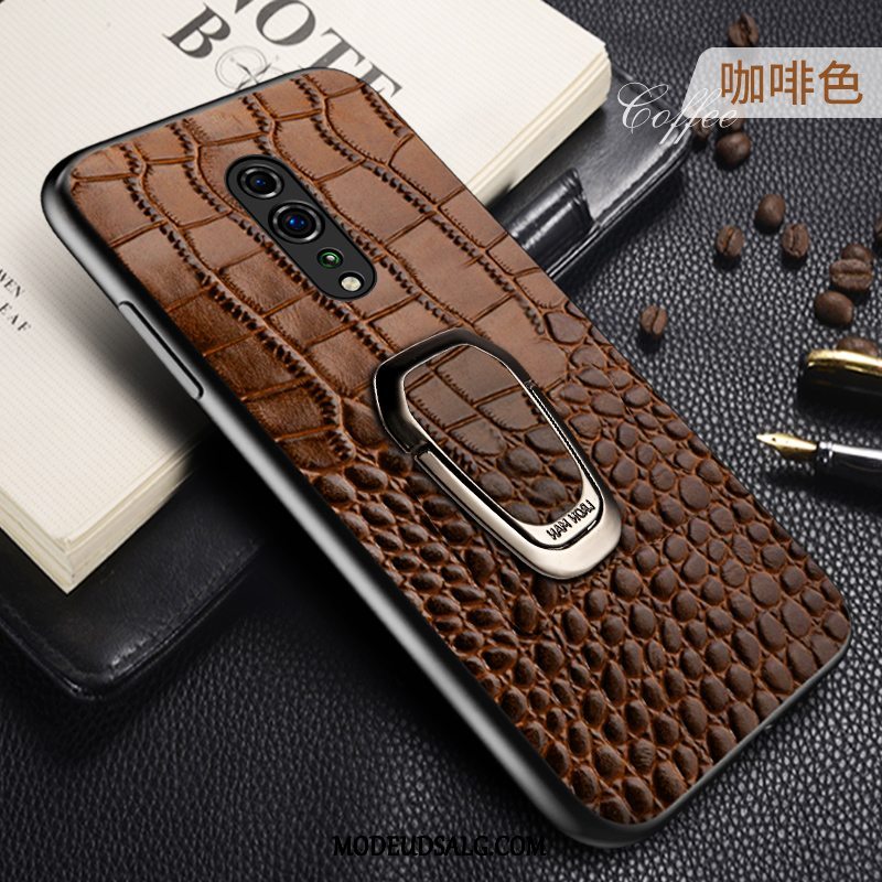 Oppo Reno Z Etui / Cover Magnetisk Membrane High End Ring Ny