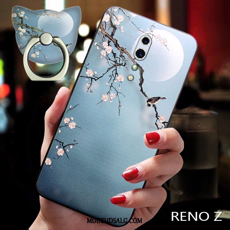 Oppo Reno Z Etui Silikone Alt Inklusive Trendy Måned Blød