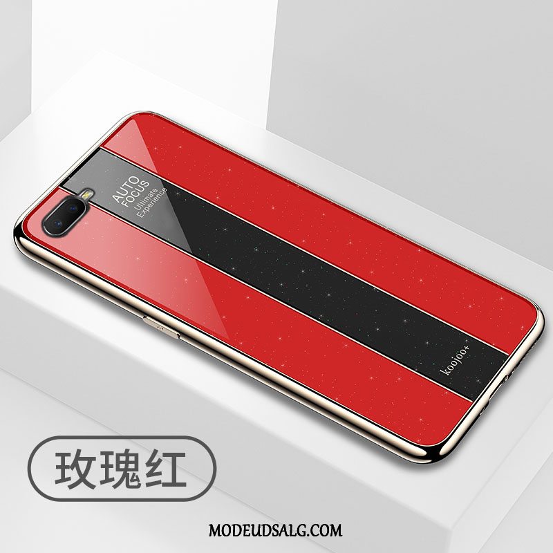 Oppo Rx17 Neo Etui Blød Kreativ Alt Inklusive Rød Cover