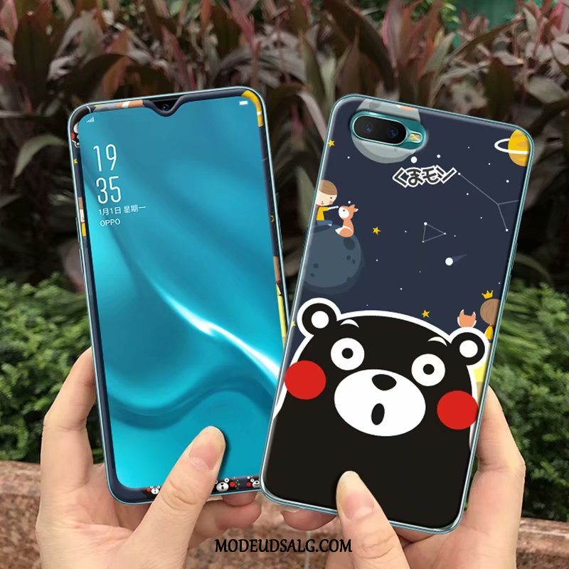 Oppo Rx17 Neo Etui / Cover Alt Inklusive Kreativ Cartoon Hærdning Blød