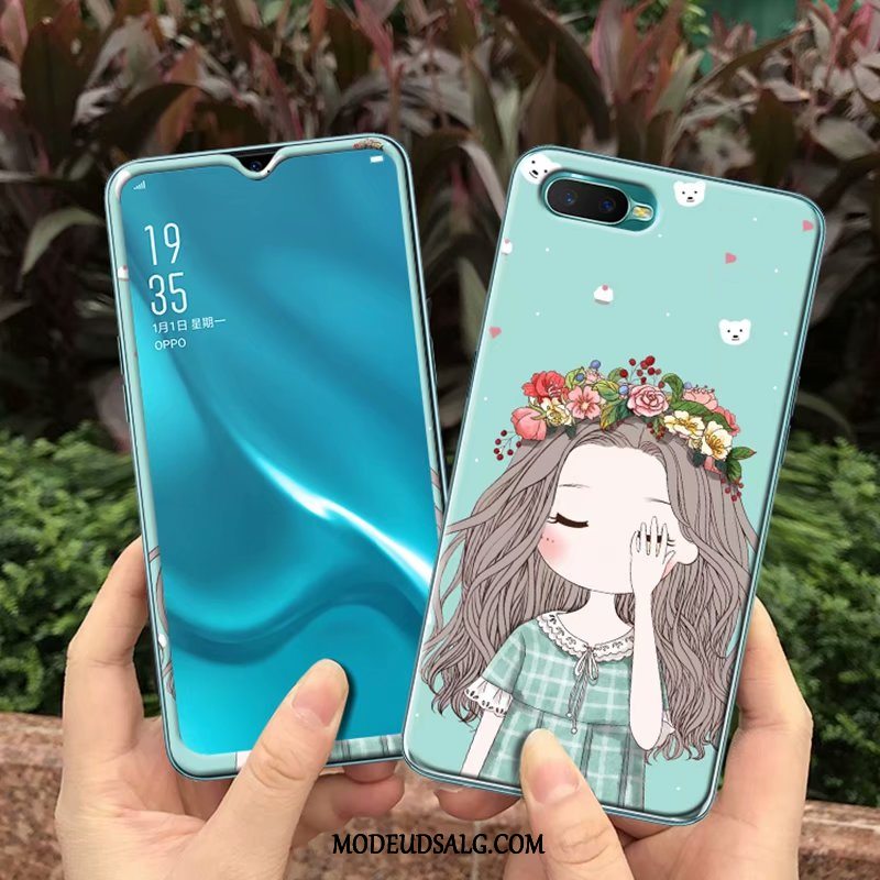 Oppo Rx17 Neo Etui / Cover Alt Inklusive Kreativ Cartoon Hærdning Blød