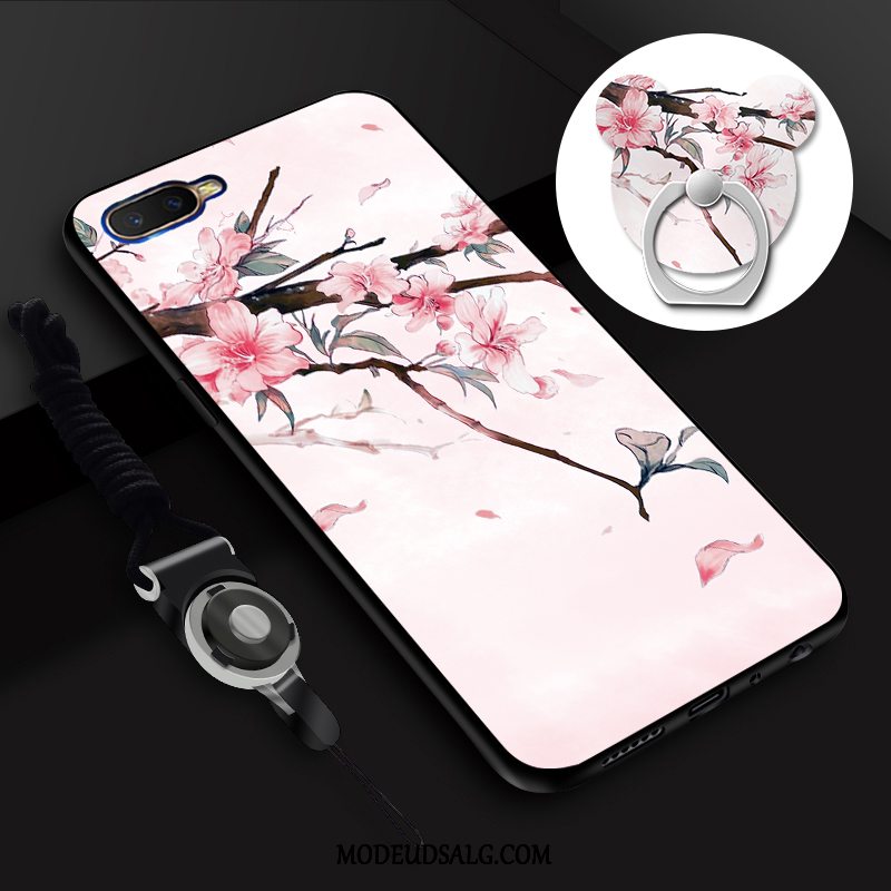 Oppo Rx17 Neo Etui / Cover Mode Lyserød Cartoon Blød Trend