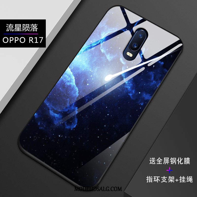 Oppo Rx17 Pro Etui Cover Hærdning Blød Anti-fald Membrane