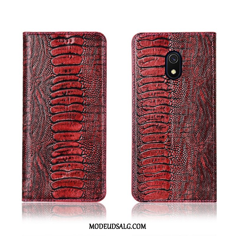 Redmi 8a Etui Cover Rød Blød Clamshell Anti-fald