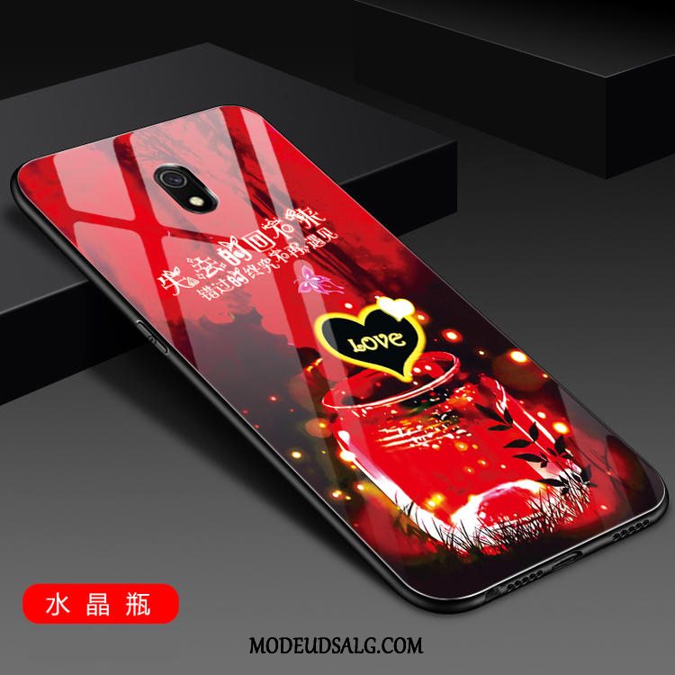 Redmi 8a Etui Silikone Anti-fald Lilla Kreativ Cover