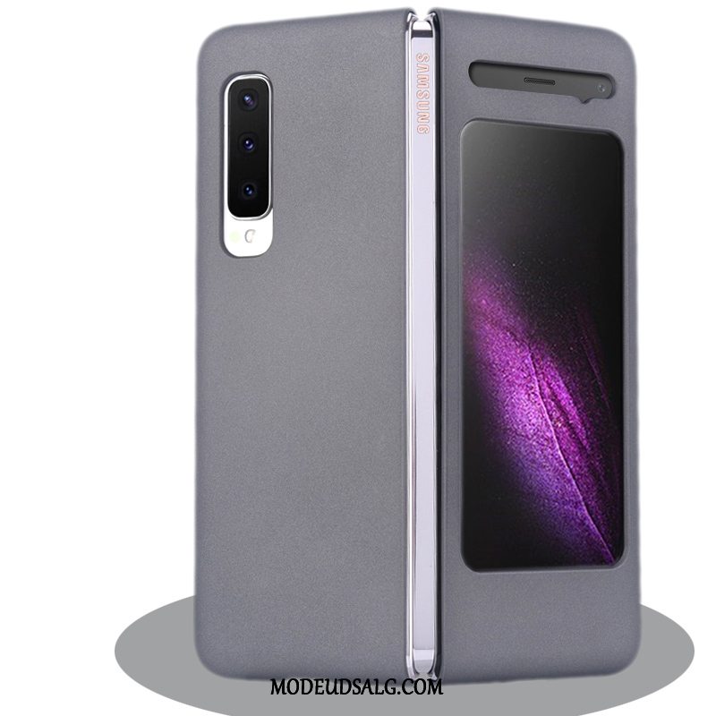 Samsung Fold Etui Tynd Alt Inklusive Lilla Fold Nubuck