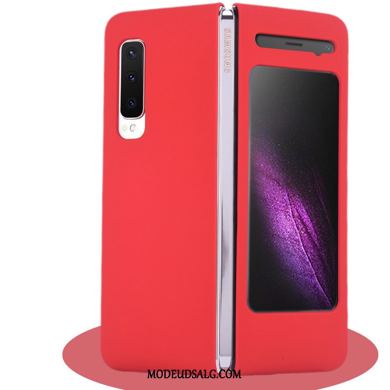 Samsung Fold Etui Tynd Alt Inklusive Lilla Fold Nubuck