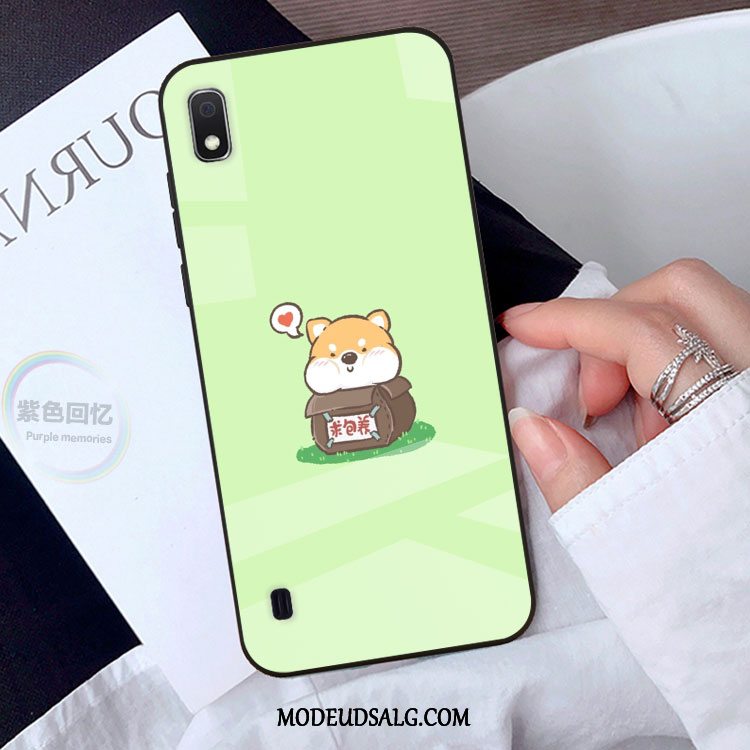 Samsung Galaxy A10 Etui Af Personlighed Grøn Cover Smuk Cartoon