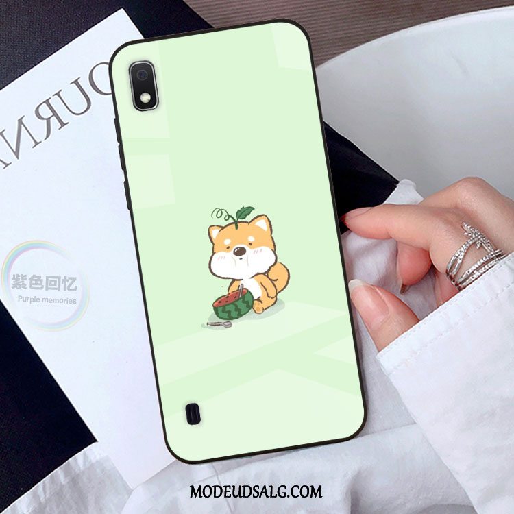 Samsung Galaxy A10 Etui Af Personlighed Grøn Cover Smuk Cartoon