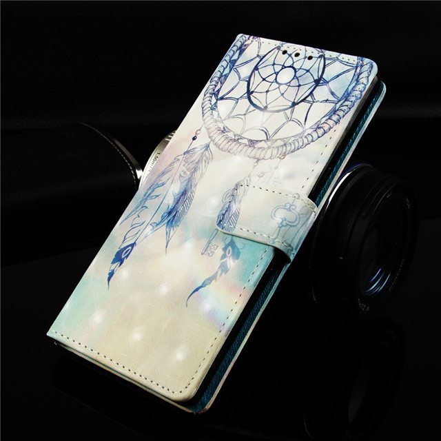 Samsung Galaxy A10 Etui Cover Anti-fald Smuk Folio Rød