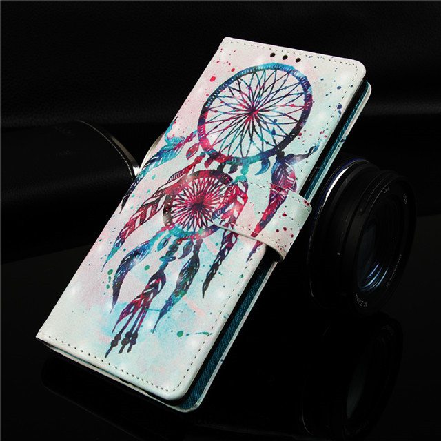 Samsung Galaxy A10 Etui Cover Anti-fald Smuk Folio Rød