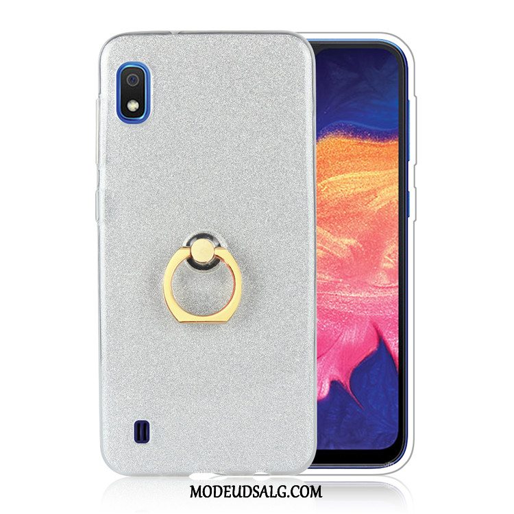 Samsung Galaxy A10 Etui / Cover Blød Pulver Ring Hvid