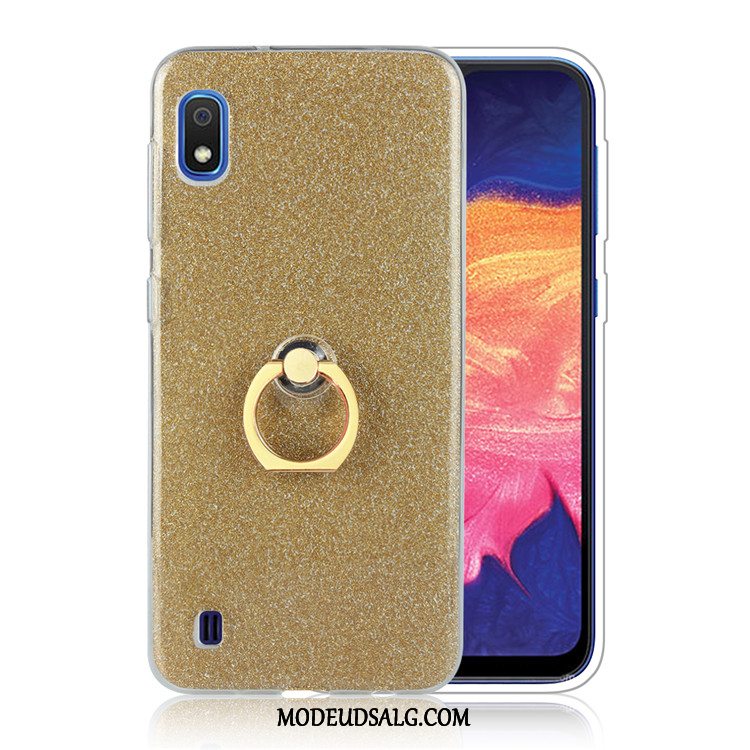 Samsung Galaxy A10 Etui / Cover Blød Pulver Ring Hvid