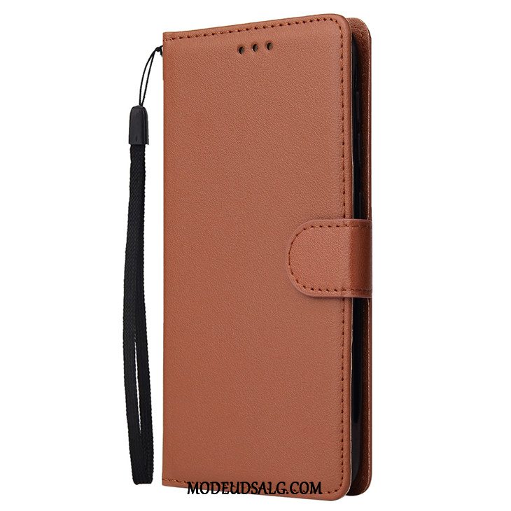 Samsung Galaxy A10 Etui Cover Folio Blød Alt Inklusive Guld