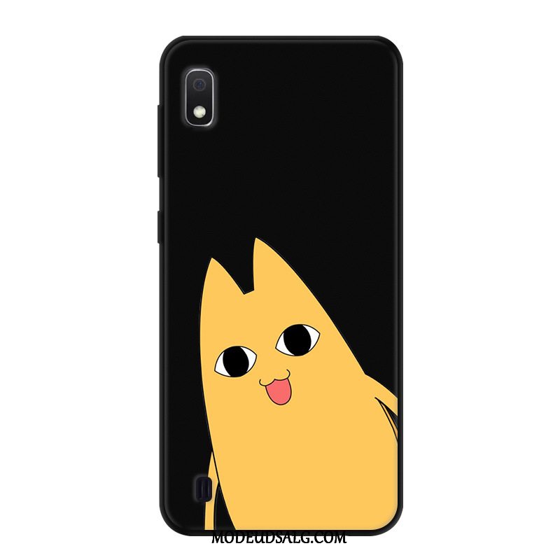 Samsung Galaxy A10 Etui / Cover Kreativ Anti-fald Beskyttelse Cartoon Blå