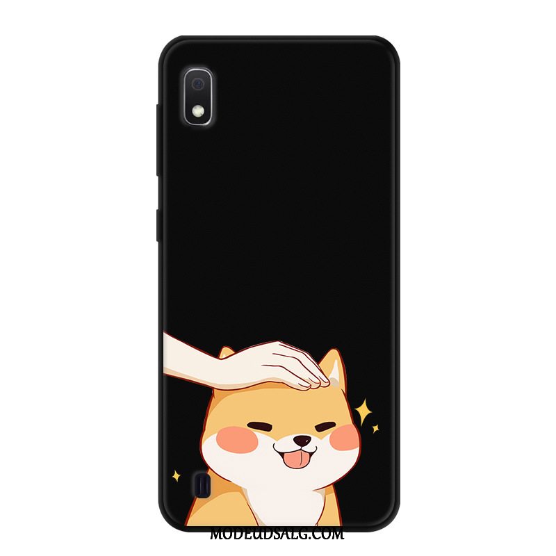 Samsung Galaxy A10 Etui / Cover Kreativ Anti-fald Beskyttelse Cartoon Blå