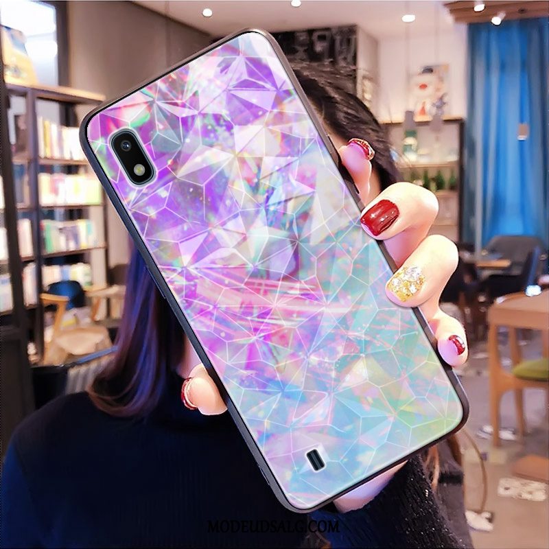 Samsung Galaxy A10 Etui Mønster Alt Inklusive Cover Lyserød Beskyttelse