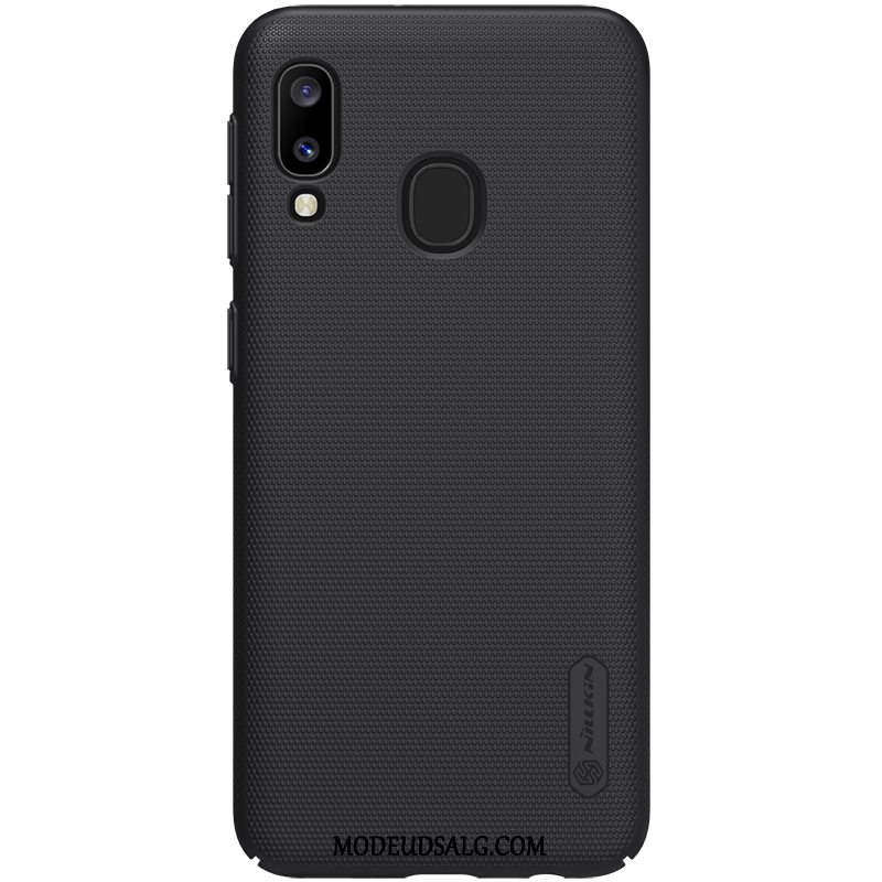 Samsung Galaxy A20e Etui / Cover Anti-fald Nubuck Let Tynd Beskyttelse Hård