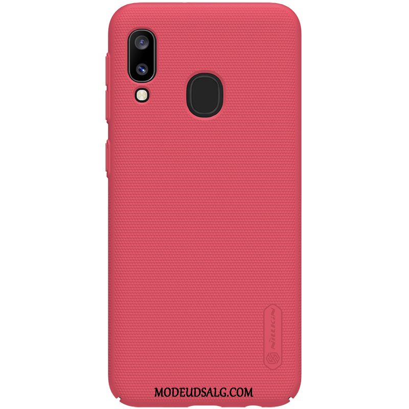 Samsung Galaxy A20e Etui / Cover Anti-fald Nubuck Let Tynd Beskyttelse Hård