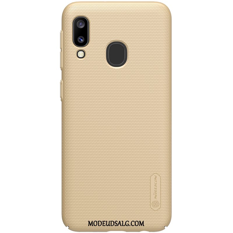 Samsung Galaxy A20e Etui / Cover Anti-fald Nubuck Let Tynd Beskyttelse Hård