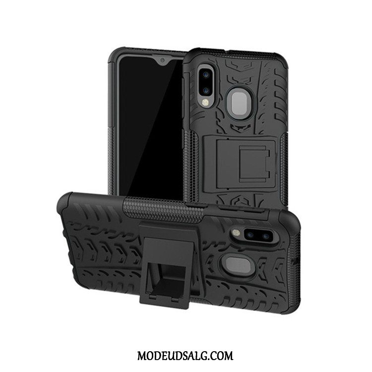 Samsung Galaxy A20e Etui / Cover Grøn Alt Inklusive Support Beskyttelse