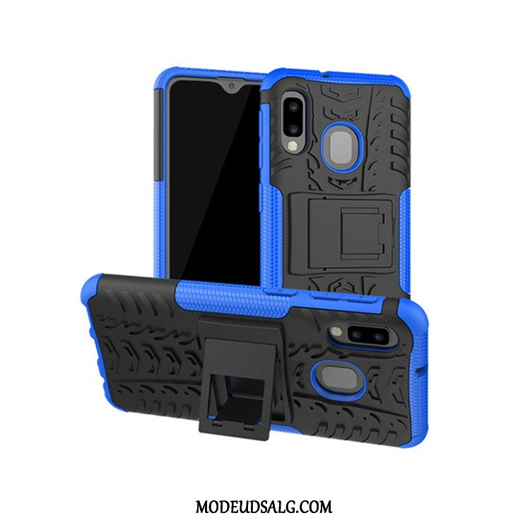 Samsung Galaxy A20e Etui / Cover Grøn Alt Inklusive Support Beskyttelse