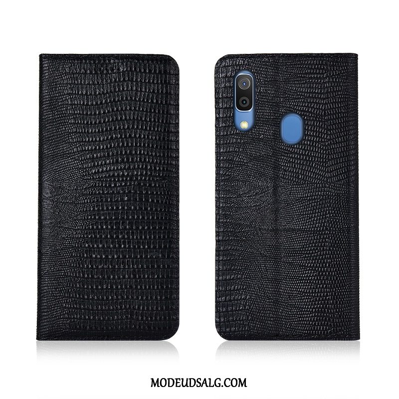 Samsung Galaxy A20e Etui / Cover Trend Ny Nubuck Blød