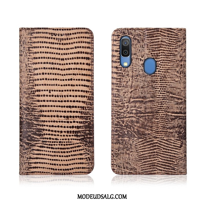 Samsung Galaxy A20e Etui / Cover Trend Ny Nubuck Blød