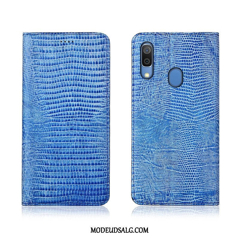 Samsung Galaxy A20e Etui / Cover Trend Ny Nubuck Blød