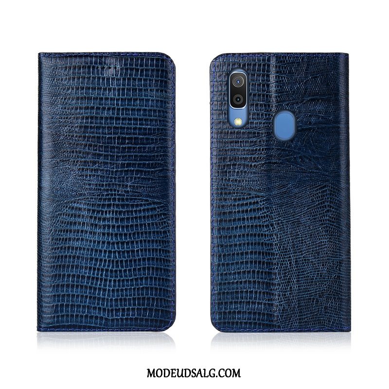 Samsung Galaxy A20e Etui / Cover Trend Ny Nubuck Blød