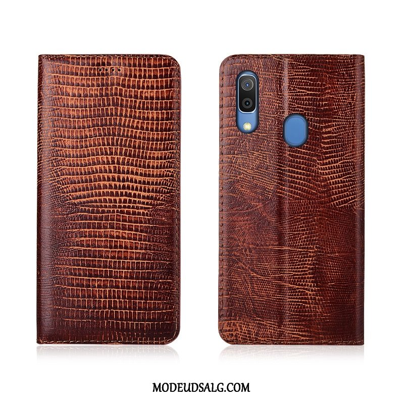 Samsung Galaxy A20e Etui / Cover Trend Ny Nubuck Blød