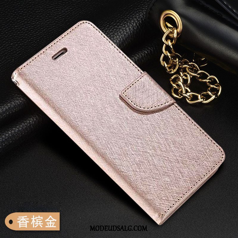 Samsung Galaxy A20s Etui Beskyttelse Rosa Guld Silikone Cover Alt Inklusive