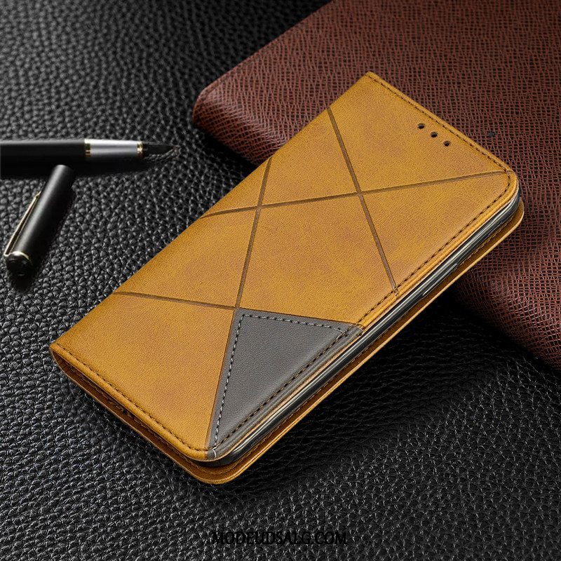 Samsung Galaxy A20s Etui / Cover Alt Inklusive Lædertaske Beskyttelse Gul