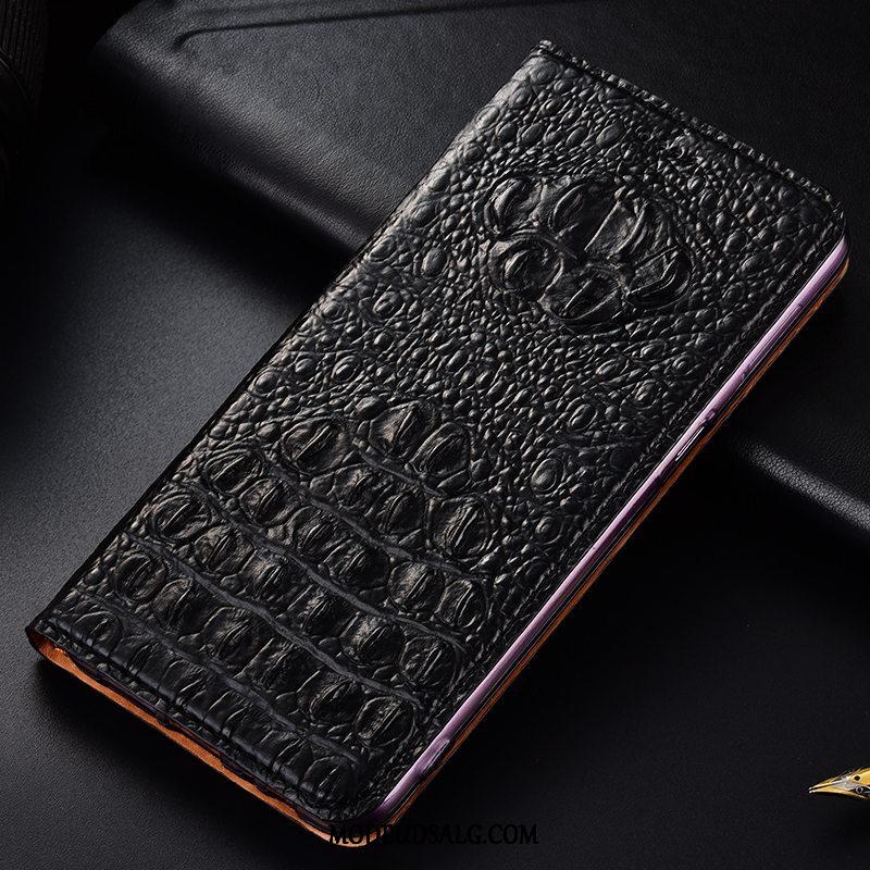 Samsung Galaxy A20s Etui / Cover Anti-fald Krokodille Mønster Folio