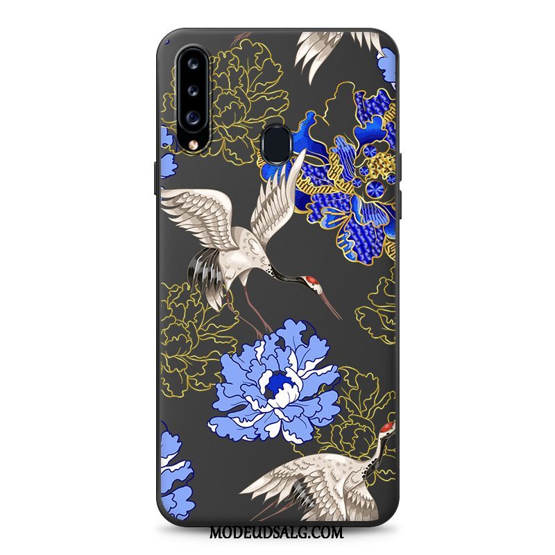 Samsung Galaxy A20s Etui / Cover Cartoon Blød Alt Inklusive Silikone Beskyttelse