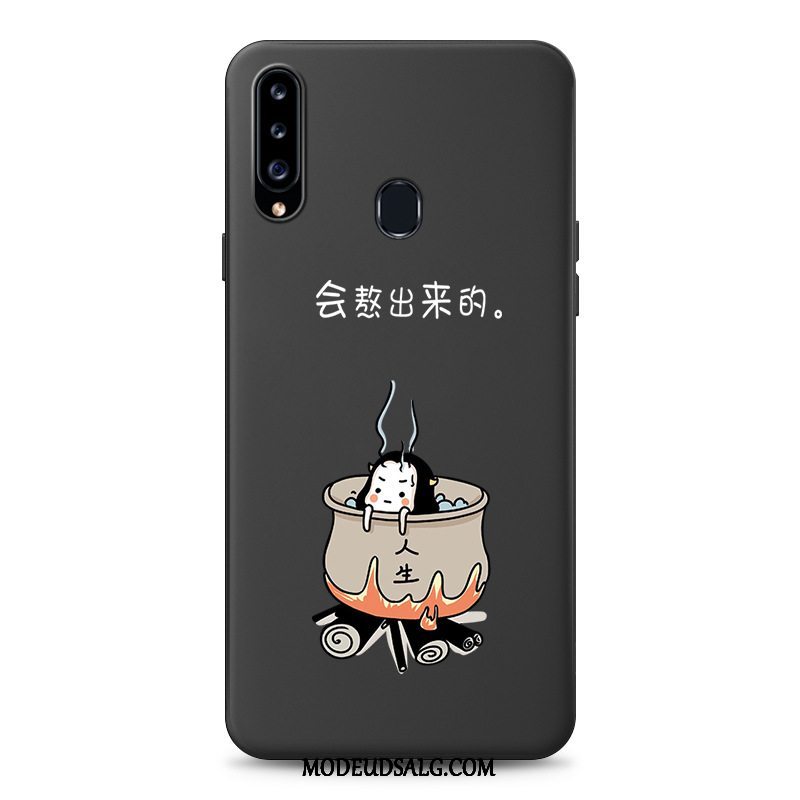 Samsung Galaxy A20s Etui / Cover Cartoon Blød Alt Inklusive Silikone Beskyttelse