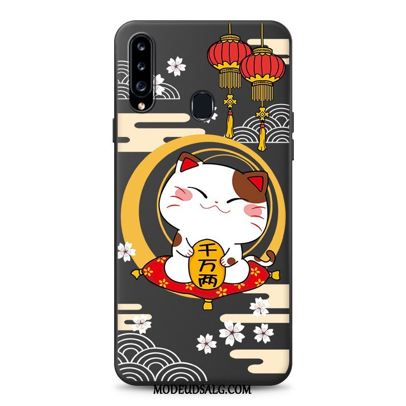 Samsung Galaxy A20s Etui / Cover Cartoon Blød Alt Inklusive Silikone Beskyttelse