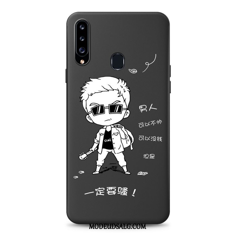 Samsung Galaxy A20s Etui / Cover Cartoon Blød Alt Inklusive Silikone Beskyttelse