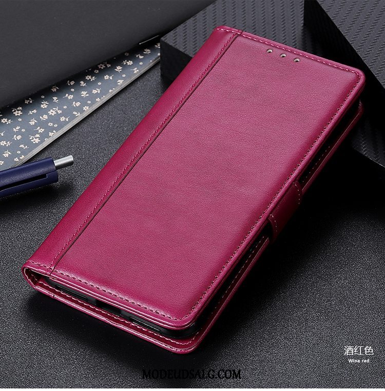 Samsung Galaxy A20s Etui Cover Folio Beskyttelse Lædertaske Business